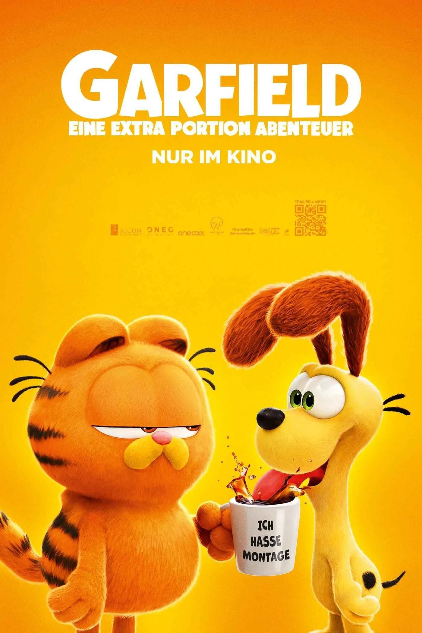 The Garfield Movie (2024) - Stream Animation movies with IPTV BELGIE IPTV service
